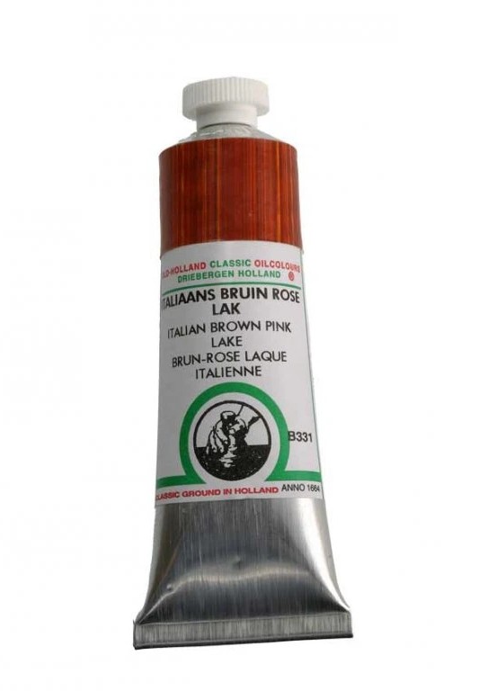 Olejová barva Old Holland B331 Italian brown pink lake