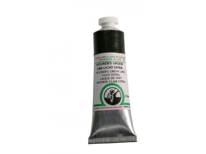 Olejová barva Old Holland C304 Hookers green lake light extra