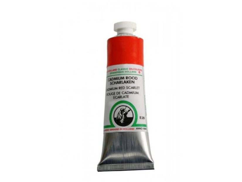 Olejová barva Old Holland E20 Cadmium Red Scarlet - Objem barvy OH E: 225 ml
