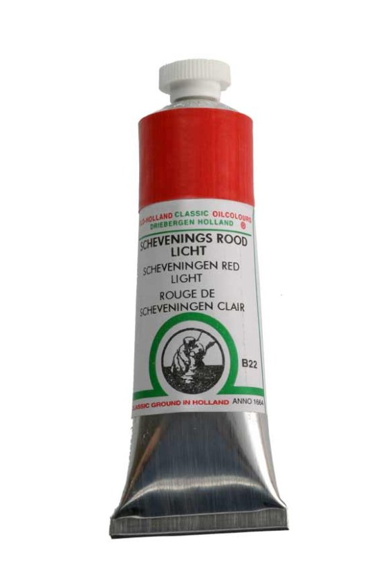 Olejová barva Old Holland B22 Scheveningen Red Light - Objem barvy OH B: 225 ml