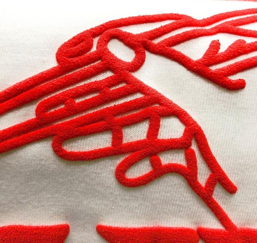 PERMASET Puff Paste on tshirts for Disco Junkie Eco printed by Teeitup Screen printing web ready