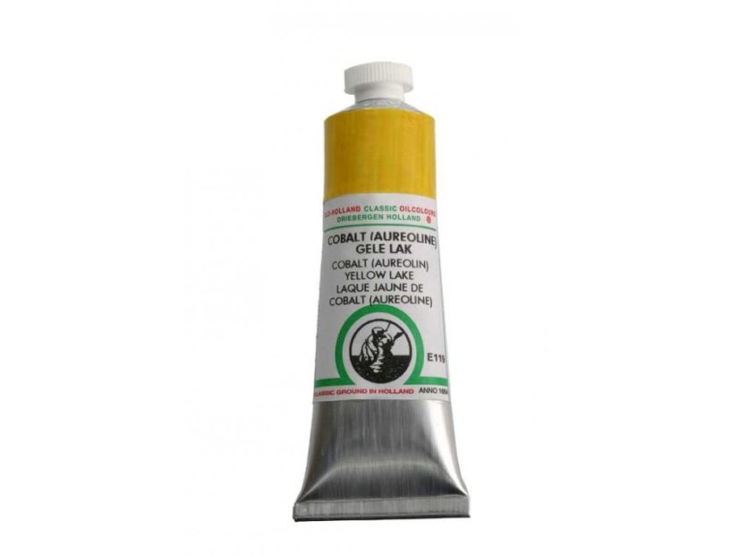 Olejová barva Old Holland E119 Cobalt (aureolin) Yellow lake - Objem barvy OH E: 125 ml
