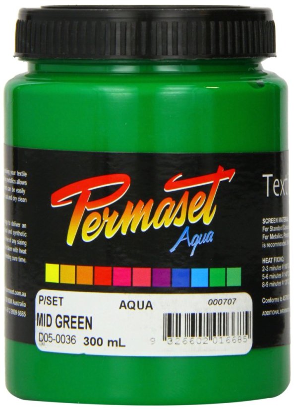 Permaset standard středně zelená - ML: 300 ml