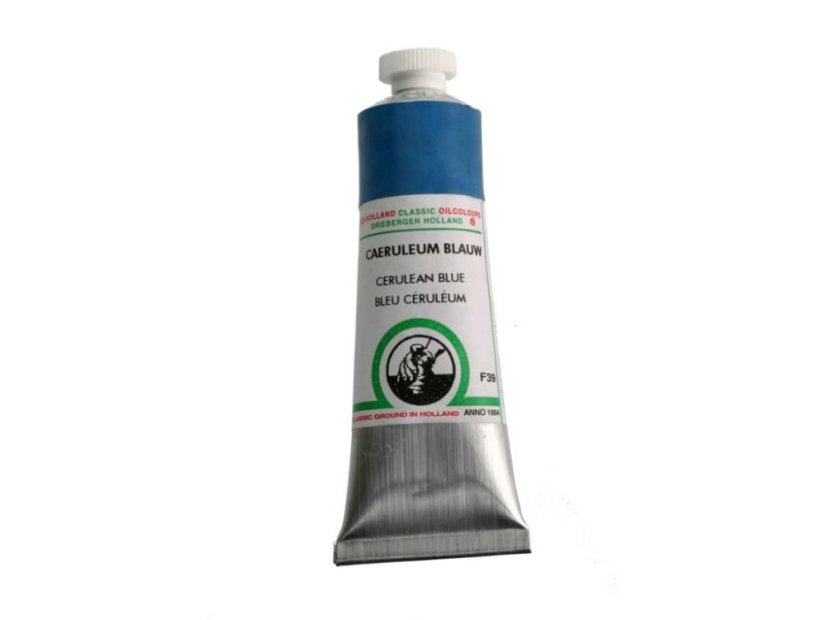 Olejová barva Old Holland F39 Cerulean blue - Objem barvy OH F: 225 ml