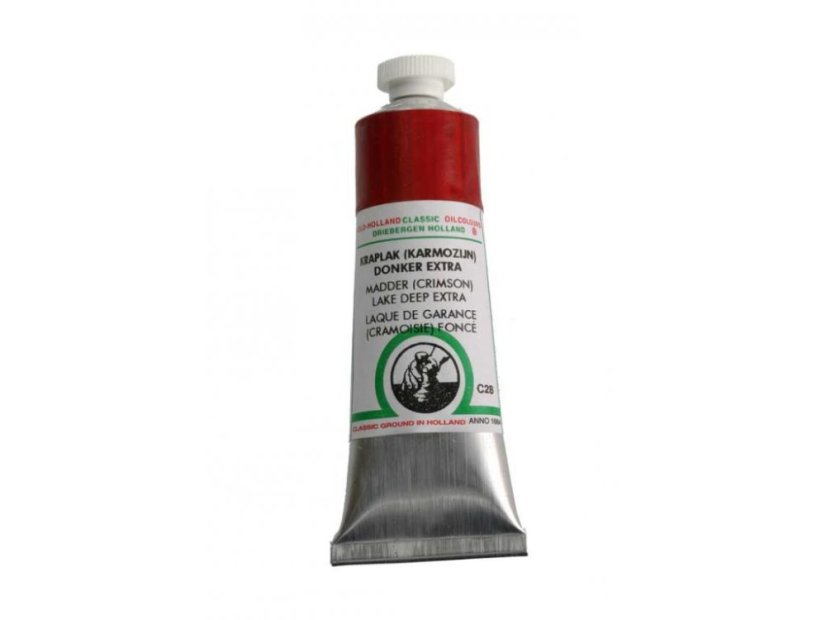 Olejová barva Old Holland C28 Madder (crimson) lake deep - Objem barvy OH C: 40 ml