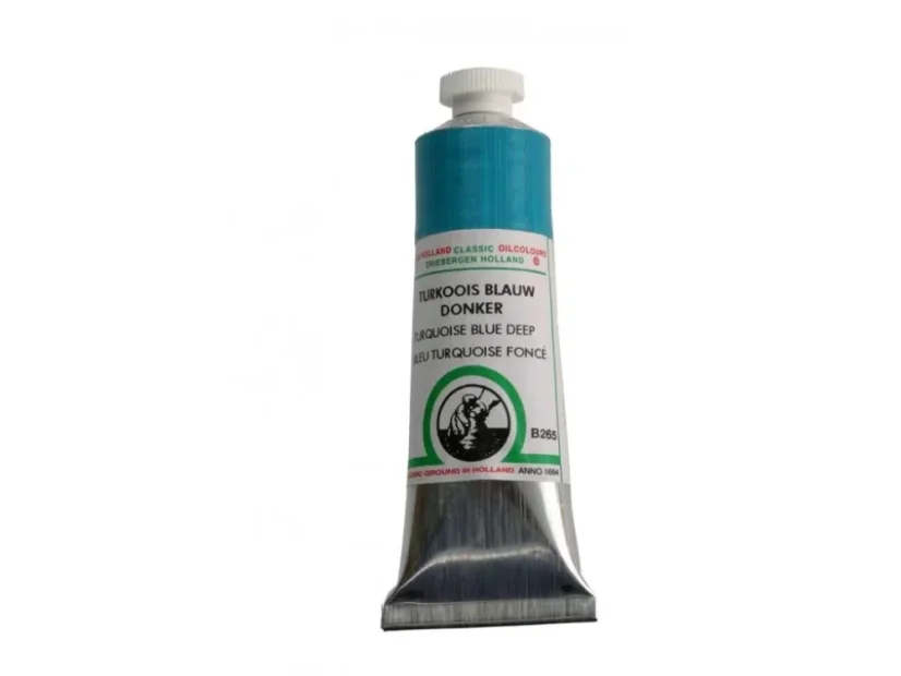 Olejová barva Old Holland B265 Turquoise blue deep - Objem barvy OH B: 40 ml