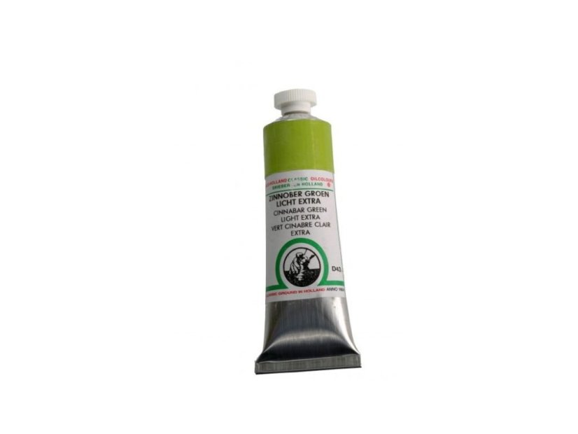 Olejová barva Old Holland D43 Cinnabar green light extra