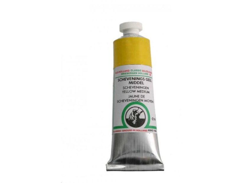 Olejová barva Old Holland C14 Scheveningen yellow medium - Objem barvy OH C: 40 ml