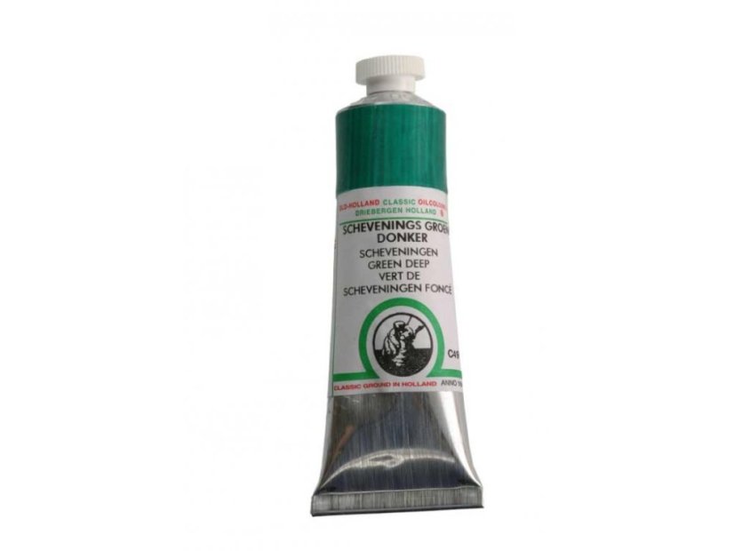Olejová barva Old Holland C49 Scheveningen green deep - Objem barvy OH C: 40 ml