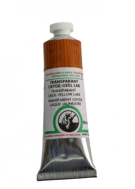 Olejová barva Old Holland B328 Transparent oxide-yellow lake - Objem barvy OH B: 125 ml