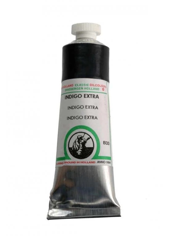 Olejová barva Old Holland B33 Indigo Extra - Objem barvy OH B: 125 ml