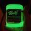 @shroomtownshirts PERMASET phosphorescent green ink mod