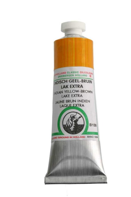 Olejová barva Old Holland B130 Indian yellow brown lake extra - Objem barvy OH B: 40 ml