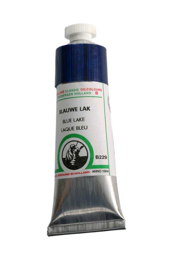 Olejová barva Old Holland B229 Blue lake - Objem barvy OH B: 125 ml