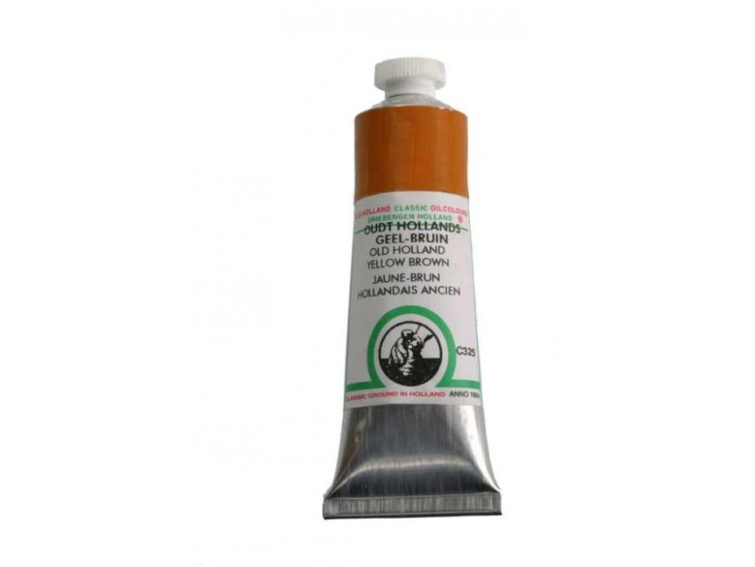 Olejová barva Old Holland C325 Old Holland Yellow-brown - Objem barvy OH C: 125 ml