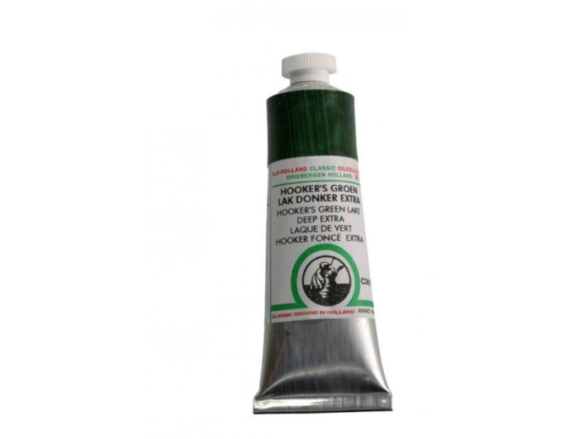 Olejová barva Old Holland C301 Hookers green lake deep extra - Objem barvy OH C: 40 ml