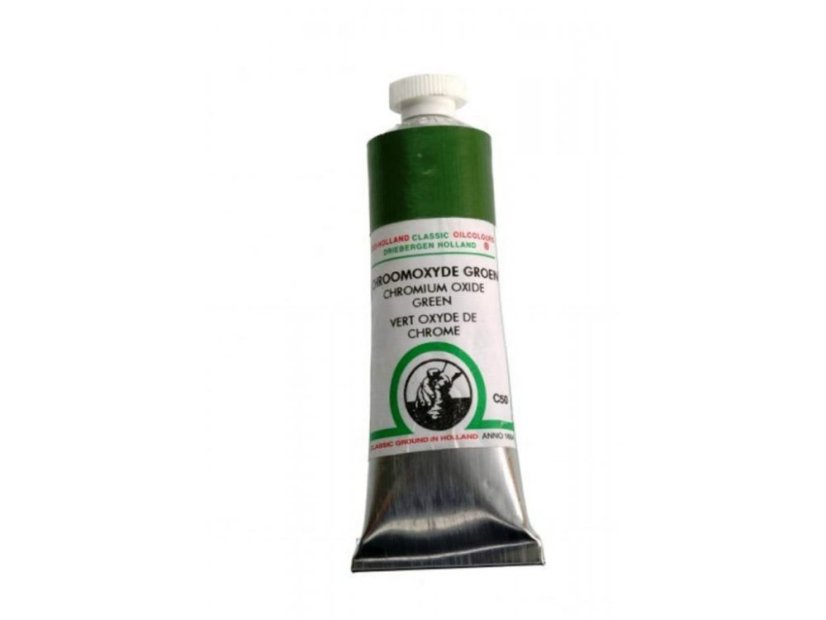 Olejová barva Old Holland C50 Chromium Oxide Green - Objem barvy OH C: 125 ml