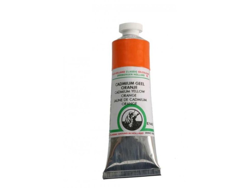 Olejová barva Old Holland E142 Cadmium yellow orange - Objem barvy OH E: 40 ml