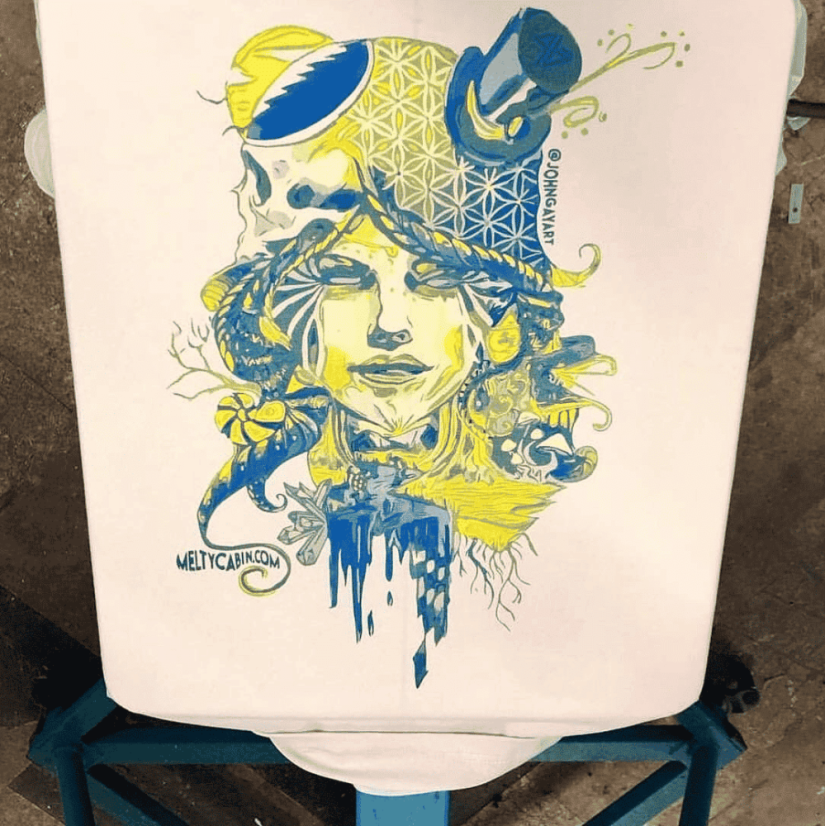 @blackcabinpress yellowblue