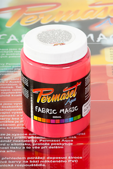 Permaset Glow Super krycí zářící červená