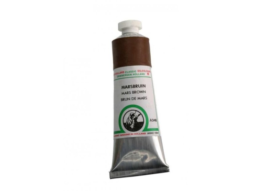 Olejová barva Old Holland A346 Mars brown - Zvolte variantu: 225 ml