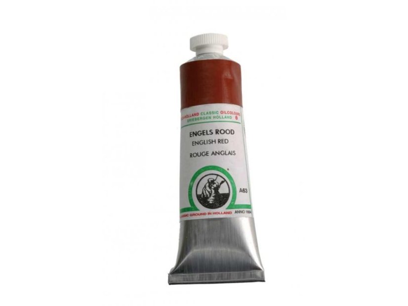 Olejová barva Old Holland A63 English Red - Zvolte variantu: 125 ml