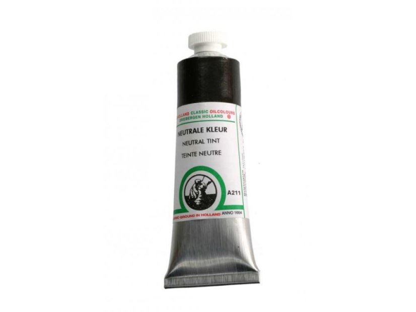Olejová barva Old Holland A211 Neutral tint - Zvolte variantu: 225 ml