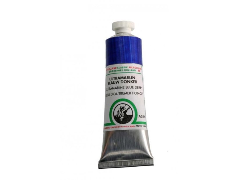 Olejová barva Old Holland A244 Ultramarine blue deep - Zvolte variantu: 125 ml