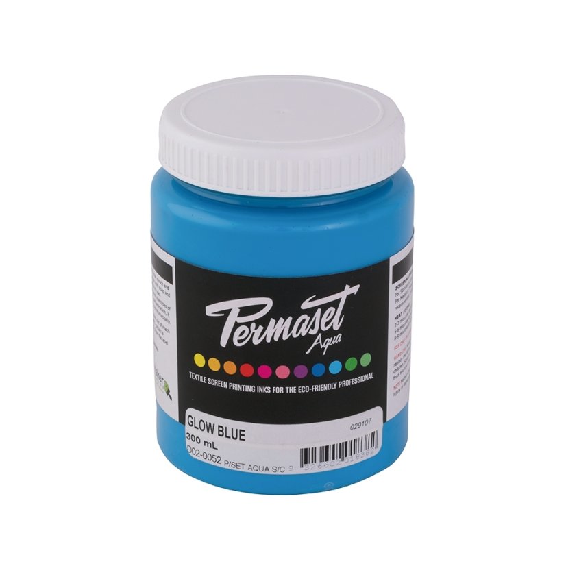 Permaset Glow Silně krycí zářící modrá - ML: 300 ml