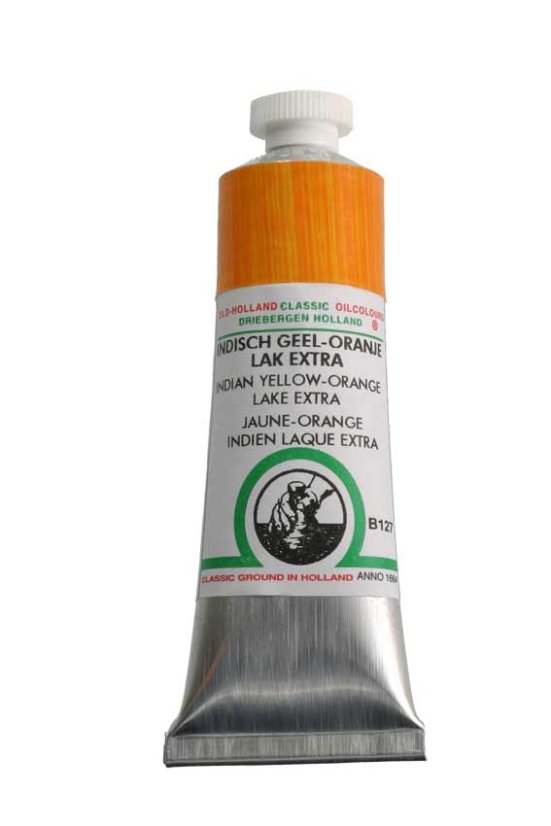 Olejová barva Old Holland B127 Indian Yellow-Orange Lake Extra - Objem barvy OH B: 125 ml