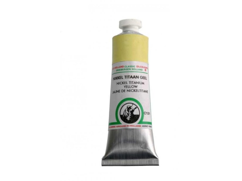 Olejová barva Old Holland C121 Nickel titanium yellow - Objem barvy OH C: 125 ml