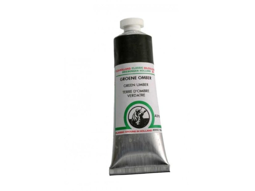 Olejová barva Old Holland A310 Green umber - Zvolte variantu: 40 ml
