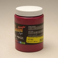 Permaset silně krycí středně červená