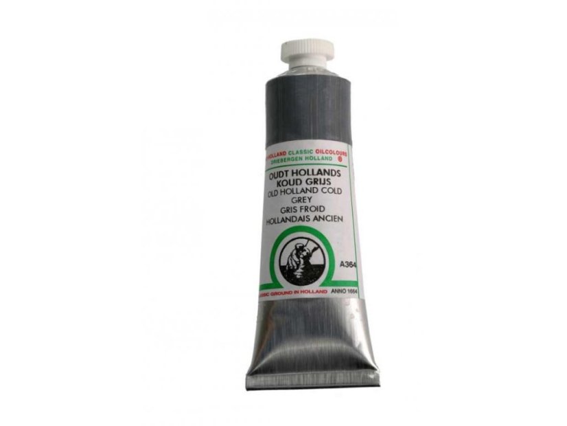 Olejová barva Old Holland A364 Old Holland Cold grey - Zvolte variantu: 125 ml
