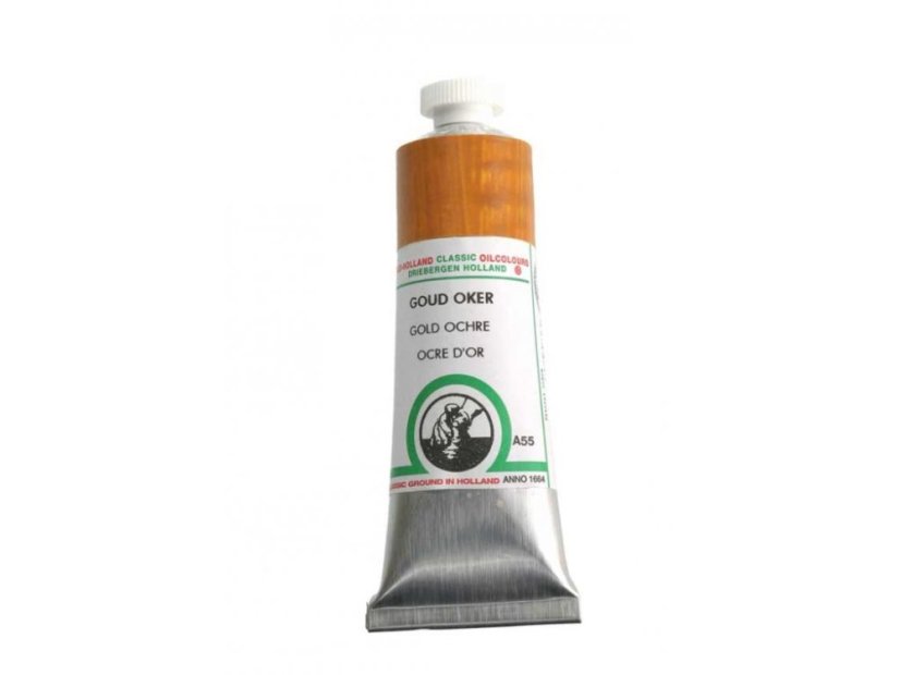 Olejová barva Old Holland A55 Gold ochre
