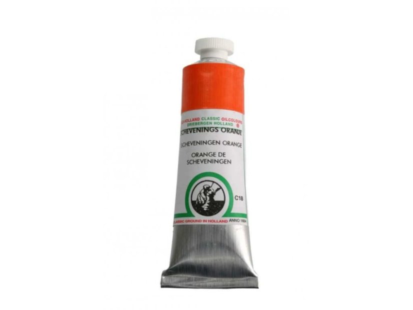 Olejová barva Old Holland C18 Scheveningen orange - Objem barvy OH C: 40 ml