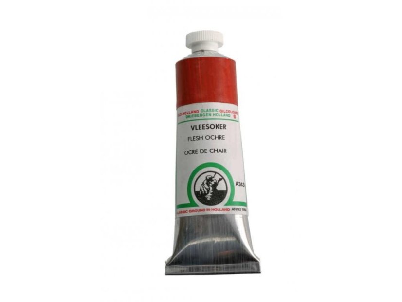 Olejová barva Old Holland A343 Flesh ochre - Zvolte variantu: 40 ml