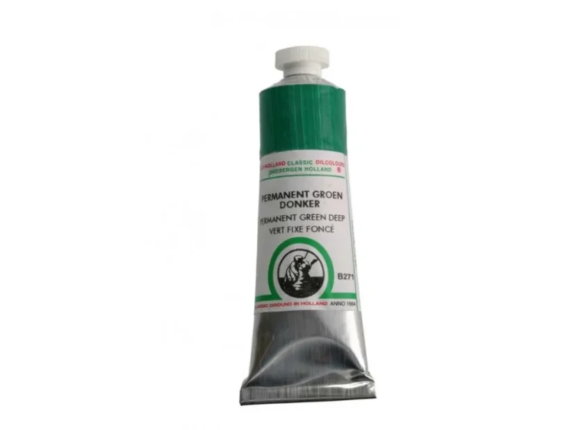 Olejová barva Old Holland B271 Permanent green deep