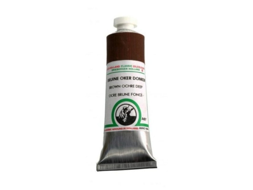 Olejová barva Old Holland A67 Brown ochre deep
