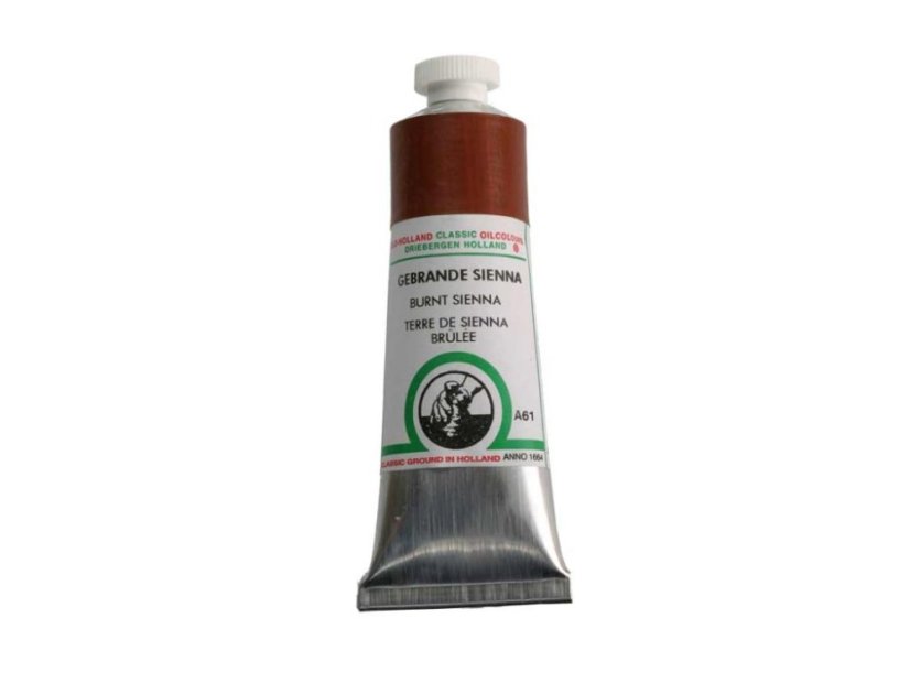 Olejová barva Old Holland A61 Burnt Sienna - Zvolte variantu: 40 ml