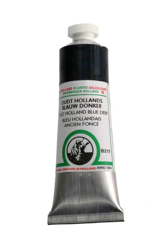 Olejová barva Old Holland B217 Old Holland Blue deep - Objem barvy OH B: 125 ml